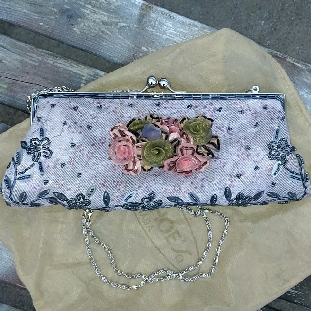 Luvshoe's Canada Lavender Sequin Purse